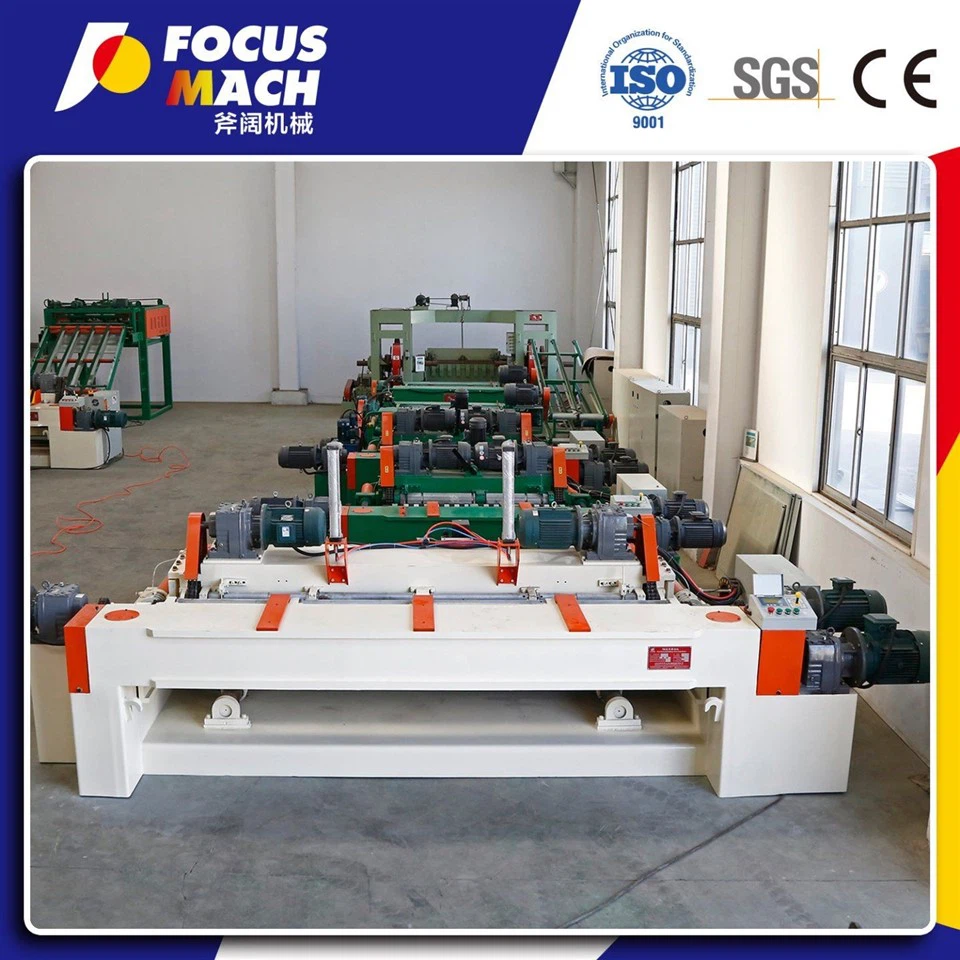 Automatic 4ft/8ft Wood Veneer Peeling Machine
