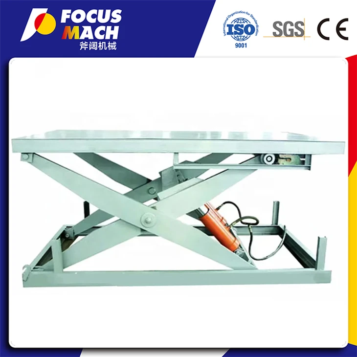 Hydraulische Scherentabellen mit fester Typ mit festem Typ