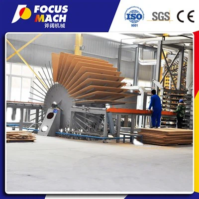Automatische Spanplatten-Produktionslinie/Spanplatten-Herstellungsmaschine im Lieferumfang enthalten. Technische Holzbodenkantenmaschine
